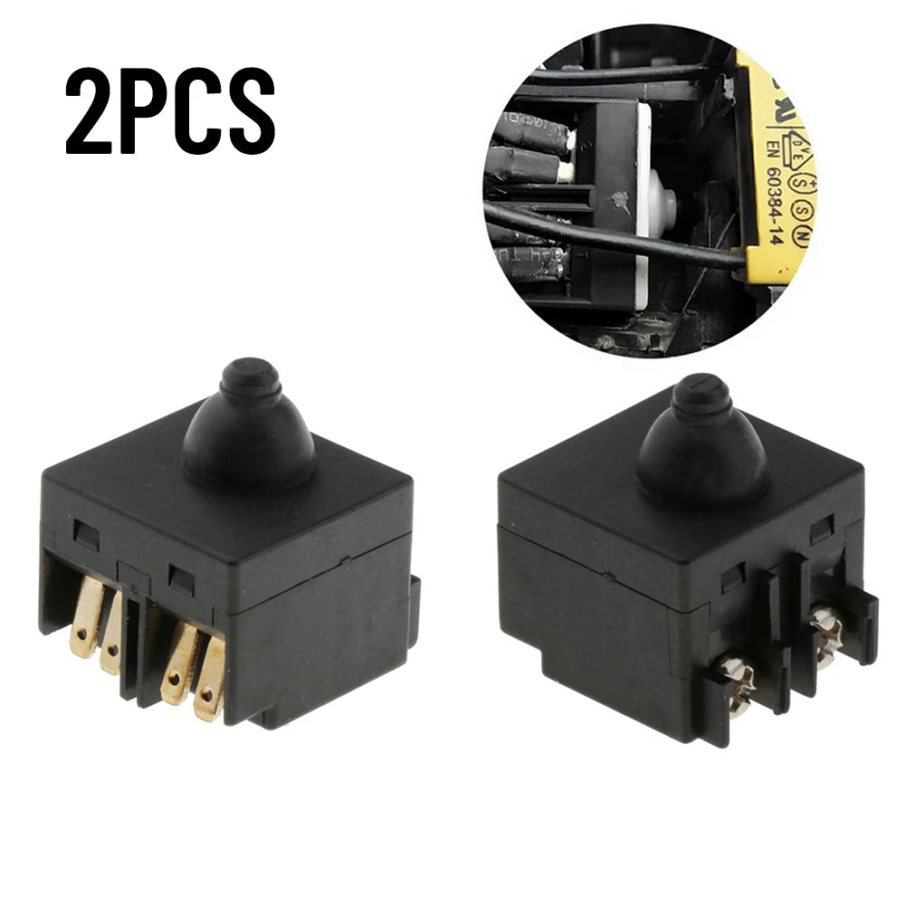 Angle grinder push button switch for 100mm 4-inch polisher, suitable for DIY and power tool maintenance
