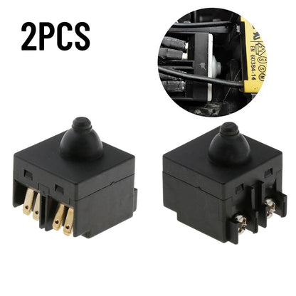 Angle grinder push button switch for 100mm 4-inch polisher, suitable for DIY and power tool maintenance