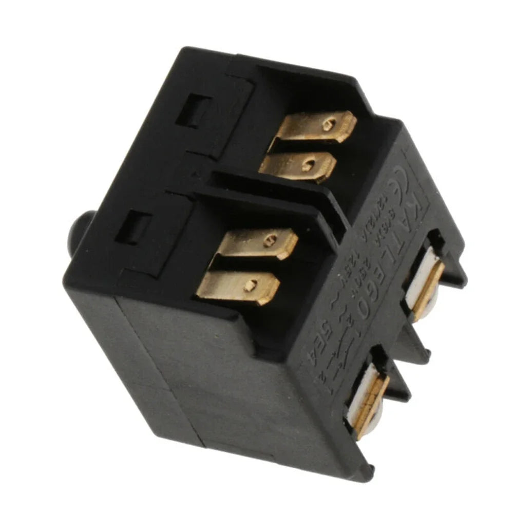 Angle grinder push button switch replacement, 0.98inch for 100mm 4-inch polisher, power tool accessory