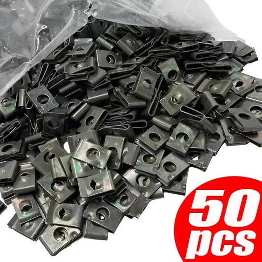 Anti-rust iron sheet bumper fastener clip