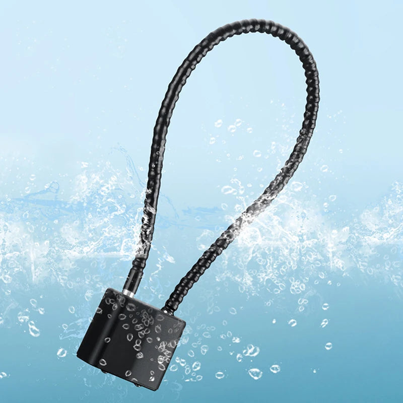 Anti-theft cabin padlock with durable steel construction