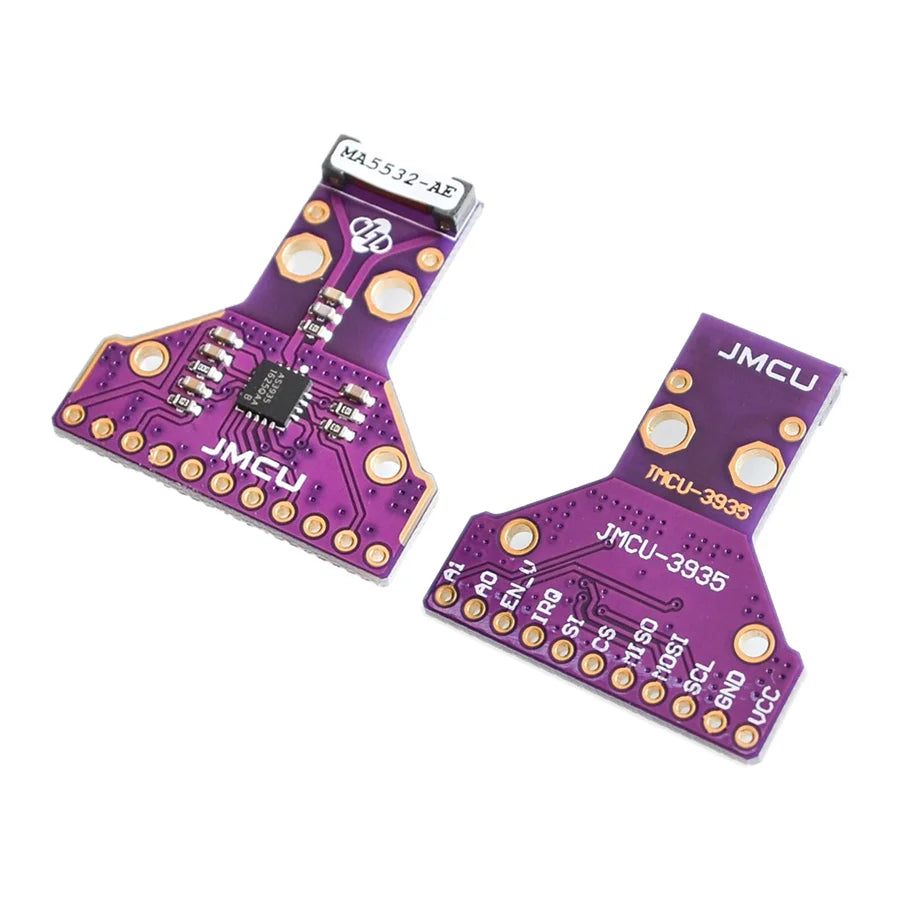 AS3935 lightning sensor module for storm detection and distance measurement, suitable for Arduino, Raspberry Pi, and DIY electronics projects