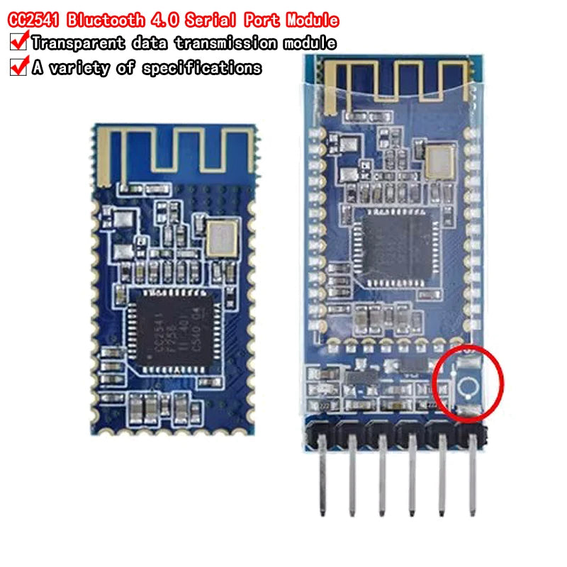 AT-09 HM-10 BLE 4.0 Bluetooth module, compatible with Arduino, Android, and iOS, using CC2540/CC2541 for serial wireless communication