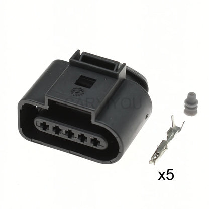 5 Pin male female automotive connector kit 1J0973805 1J0973705 for AUDI VAG Volkswagen