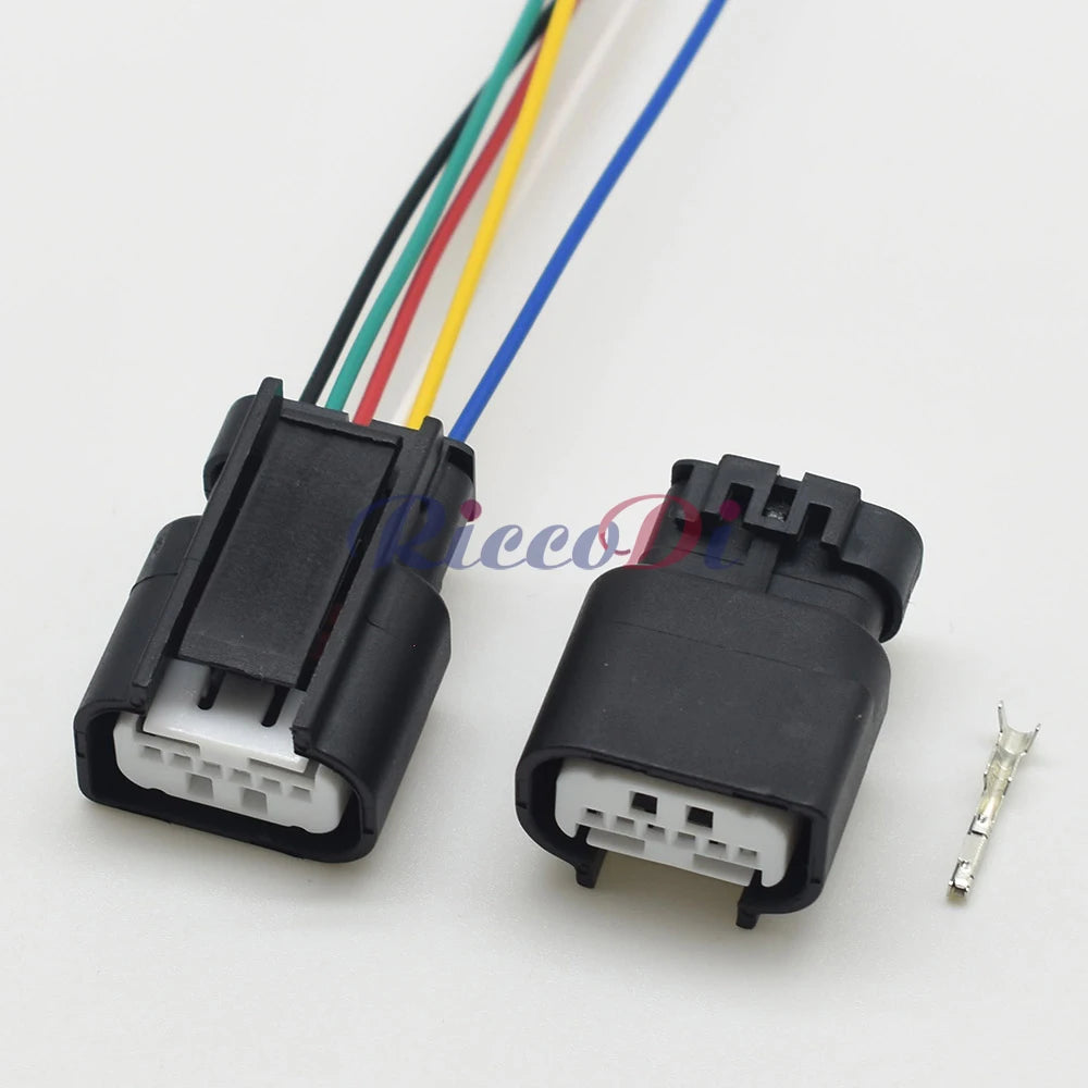 6 pin sealed RVC connector with wires DJ7066B-0.6-21 for Ford rear view camera automotive cable