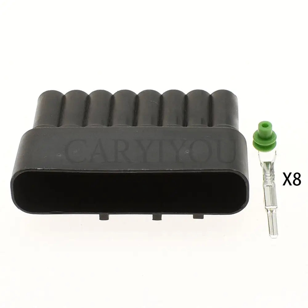 Male female 8 pin auto accelerator throttle pedal plug fuel injector controller socket with locking structure for Toyota Lexus