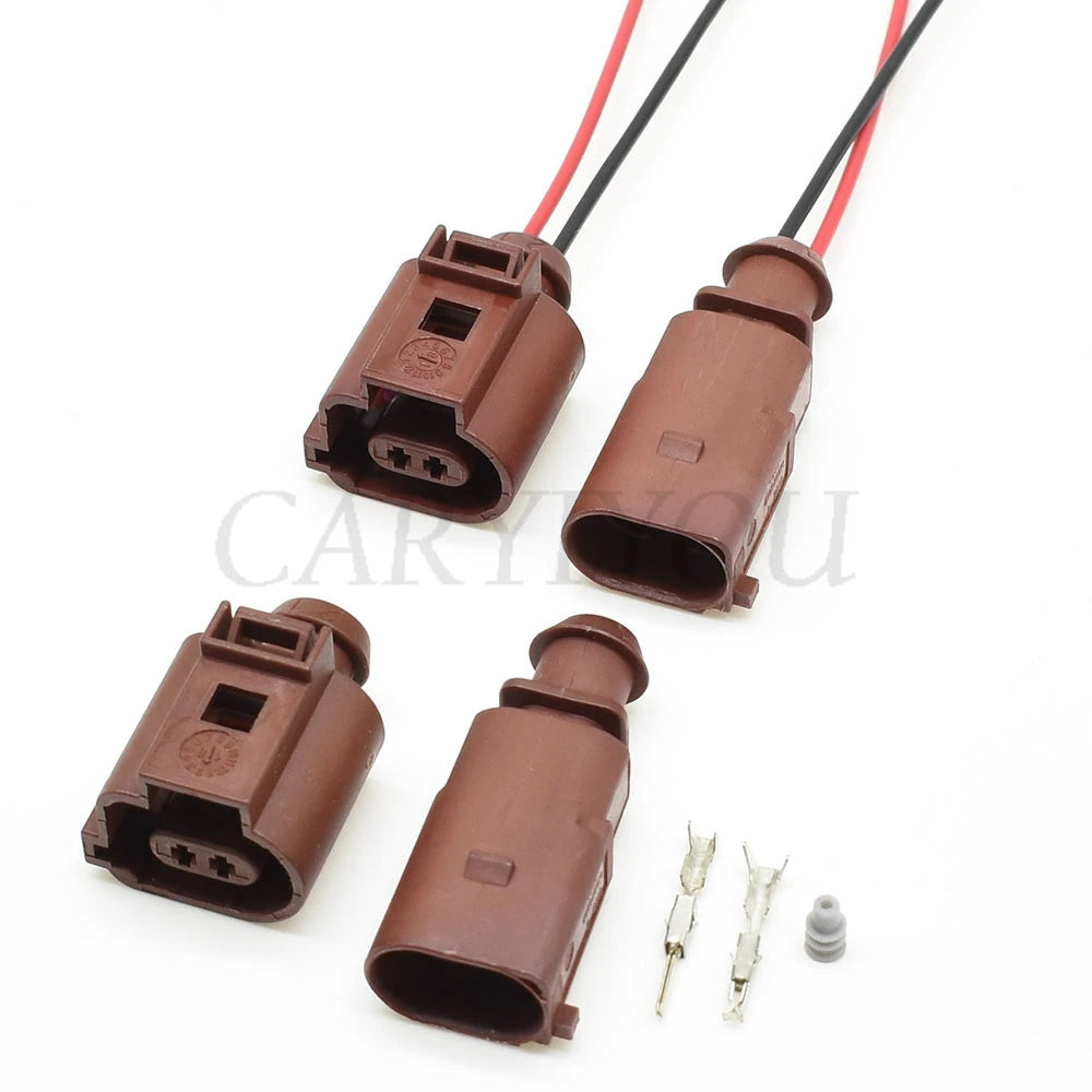 durable automotive rear wheel cylinder motor plug for electric hand brake with precise fit and secure wiring