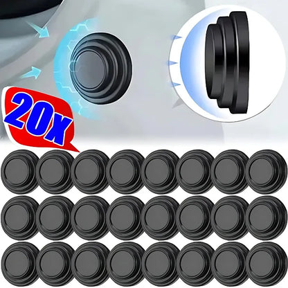 Adhesive auto buffer bumper sticker for doors