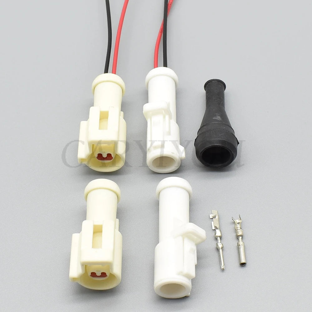 Automotive connector housing interface designed for accurate alignment and secure installation