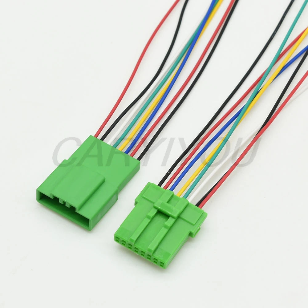 DJ7081AC-0.6-11 21 auto connector male female electrical wiring harness socket with locking structure