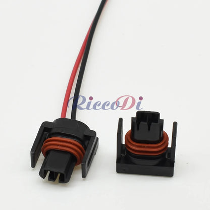 Durable 2 pin automotive fuel injector wiring harness socket connector for secure electrical connection