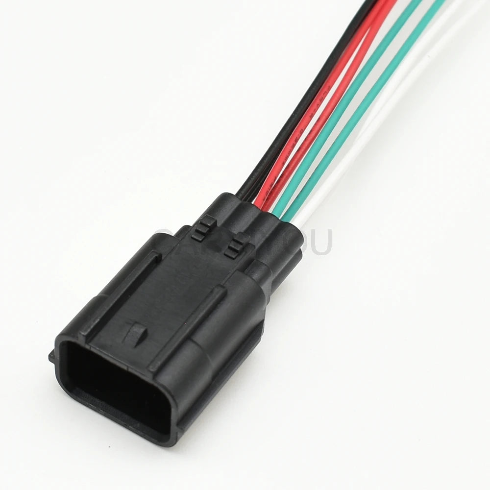 8 pin auto headlight socket automotive radar cable connector waterproof plug with locking structure