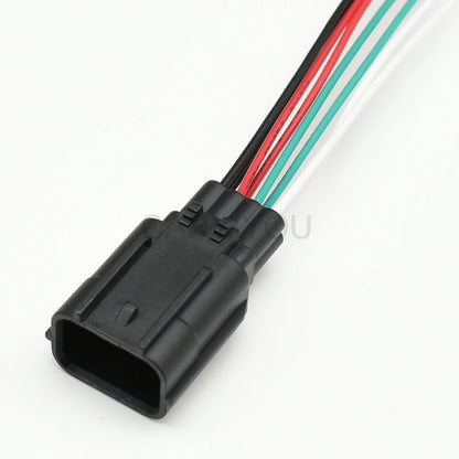 8 pin auto headlight socket automotive radar cable connector waterproof plug with locking structure