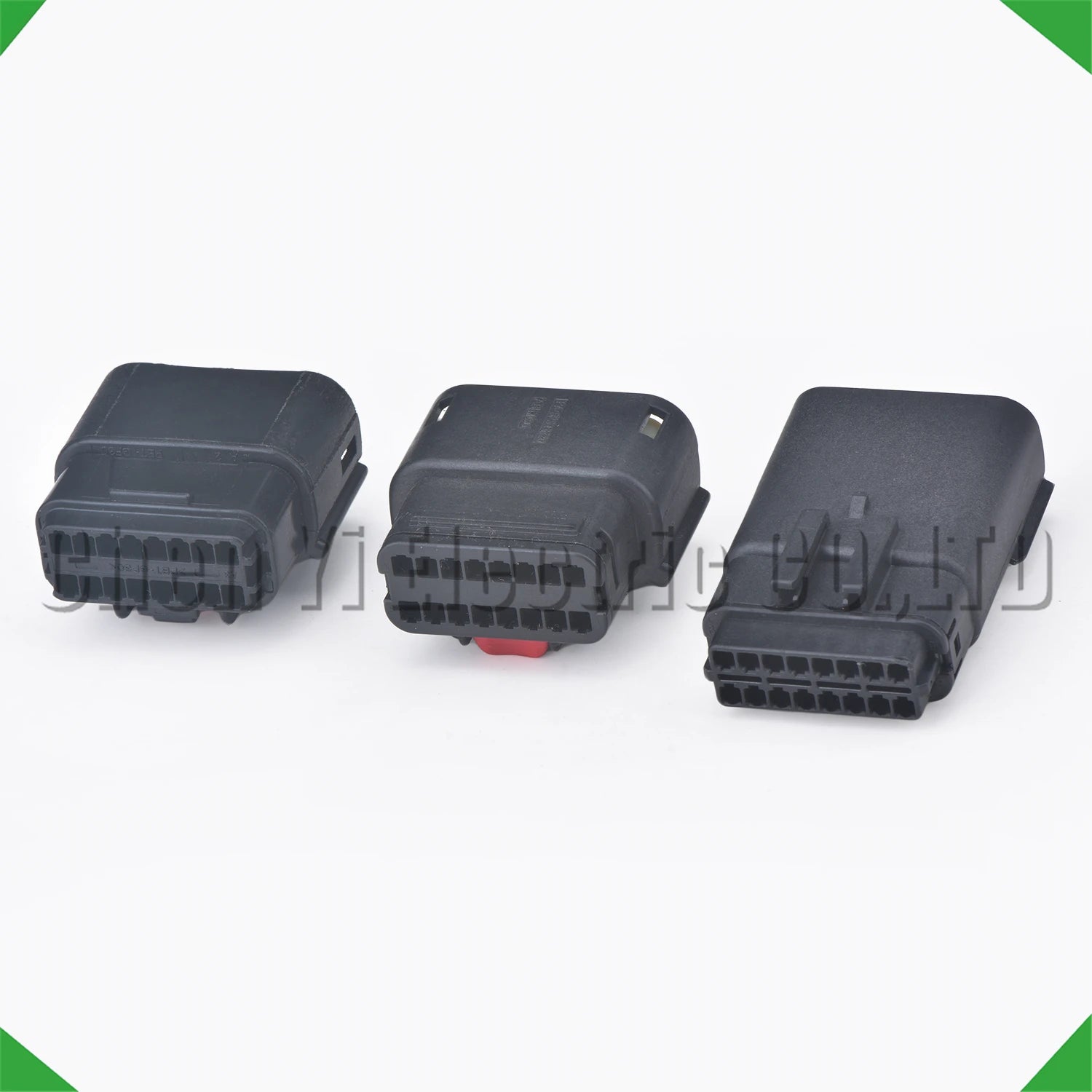 Wire harness plug 16 Pin for headlight lamp applications in Ford, GM, Lincoln, Dodge, and GMC vehicles