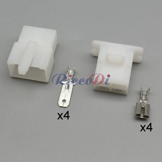 Male and female 6120-2043 automotive wire connector, suitable for intake pressure sensors, durable and waterproof
