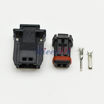 high-quality 2 way car wiring terminal socket for rearview mirror with waterproof protection MX19002P51 / MX19002S51