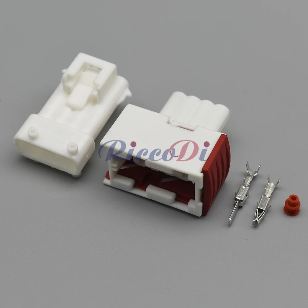 Durable 4 pin automotive oxygen sensor connector, waterproof design, compatible with 144998-5 3MTS04FW for reliable car wiring