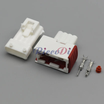 Durable 4 pin automotive oxygen sensor connector, waterproof design, compatible with 144998-5 3MTS04FW for reliable car wiring
