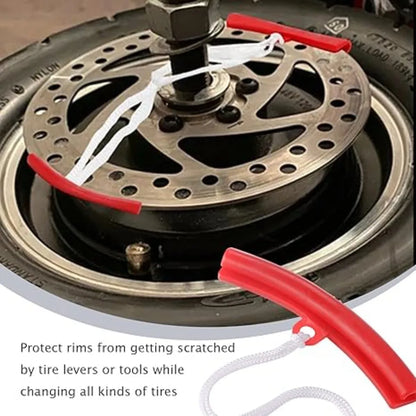 Rim saver protector for auto repair and tire changes