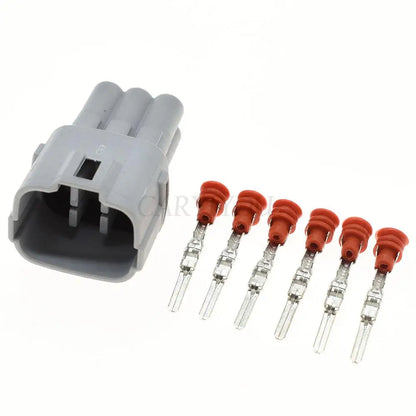 Durable 6 Pin Sumitomo auto sensor connector plug, male and female, waterproof for Toyota and Suzuki 6187-6561 6180-6771