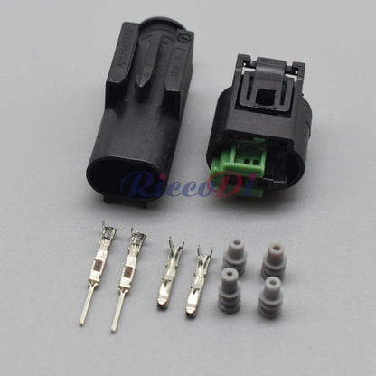 automotive sensor connector compatible with 1-967644-1 for temperature detection