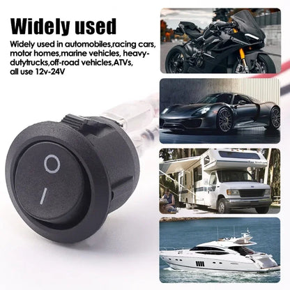 Mini toggle switch for car RV boat electrical control