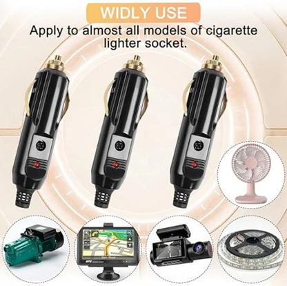 Cigarette lighter plug for auto truck RV boat