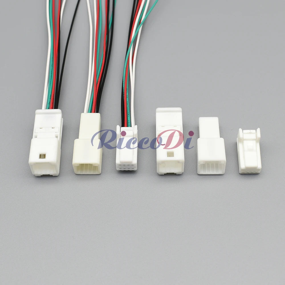 8 pins Tyco Amp auto connector socket electric wire terminal cable harness male female plug with locking structure for Toyota