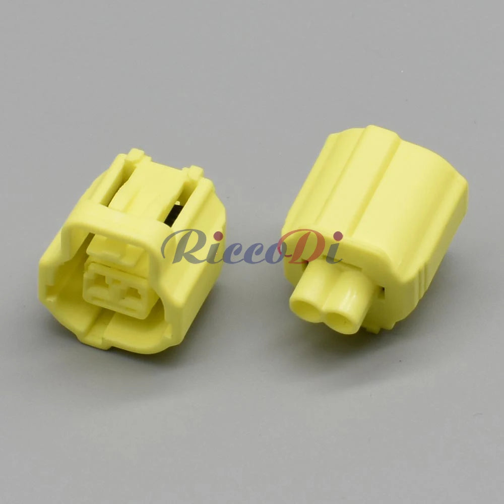 Durable automotive wiring connector plug socket for 2 pin waterproof connections