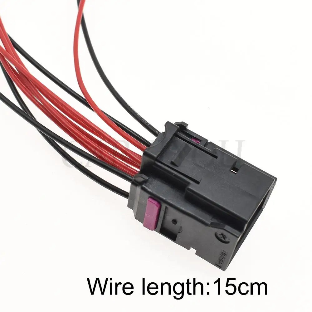 Reliable 10 holes wiring harness connector plug with cables for Volkswagen Audi Seat, male and female 4F0 937 733 B 4F0 937 743 B