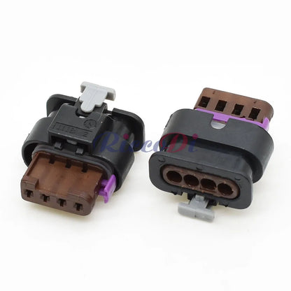 Automotive 4 pin waterproof temperature and pressure sensor plug for vehicle applications