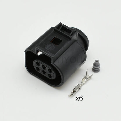 Automotive 6-hole FEP sensor plug waterproof connector sheath series 1J0973713G 42121200