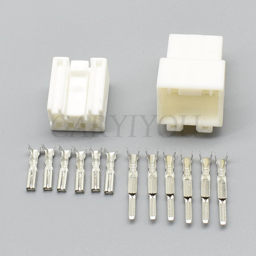 6 pin 2.2 series automobile wiring socket AC assembly car taillight and backup light connector series