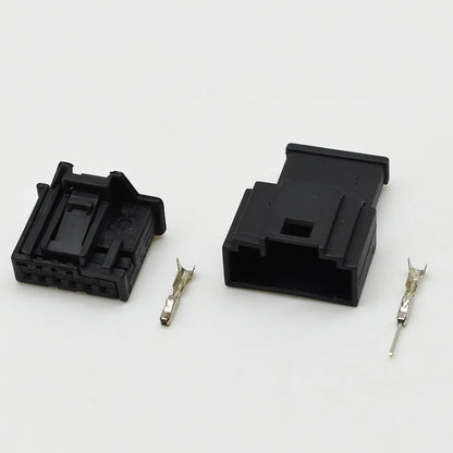Automotive 6 pin VW wiring harness connector for sunroof and mirror switch