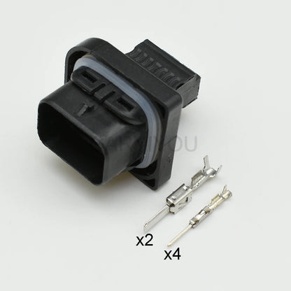 Automotive 6 pin female male waterproof connector series for car headlight applications