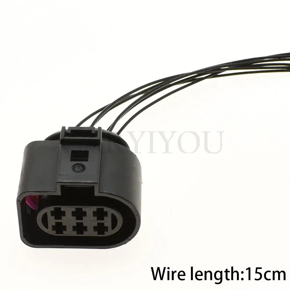 6 pin automotive wire harness connector for Audi VW 1J0973833 1J0973733 male female plug