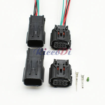 Automotive 8 holes reversing radar male female wire cable connector series