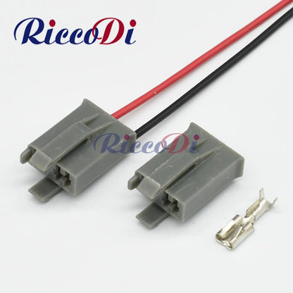 Overview of automotive 2 way female connector plug DJ7021A-4.8-21 for car electrical systems