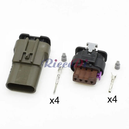 Automotive 4 pin sensor connector for temperature and pressure sensor 1.2mm plug