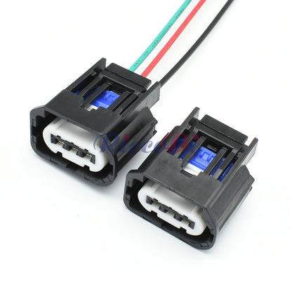 EPS connector plug socket with secure locking structure for automotive use