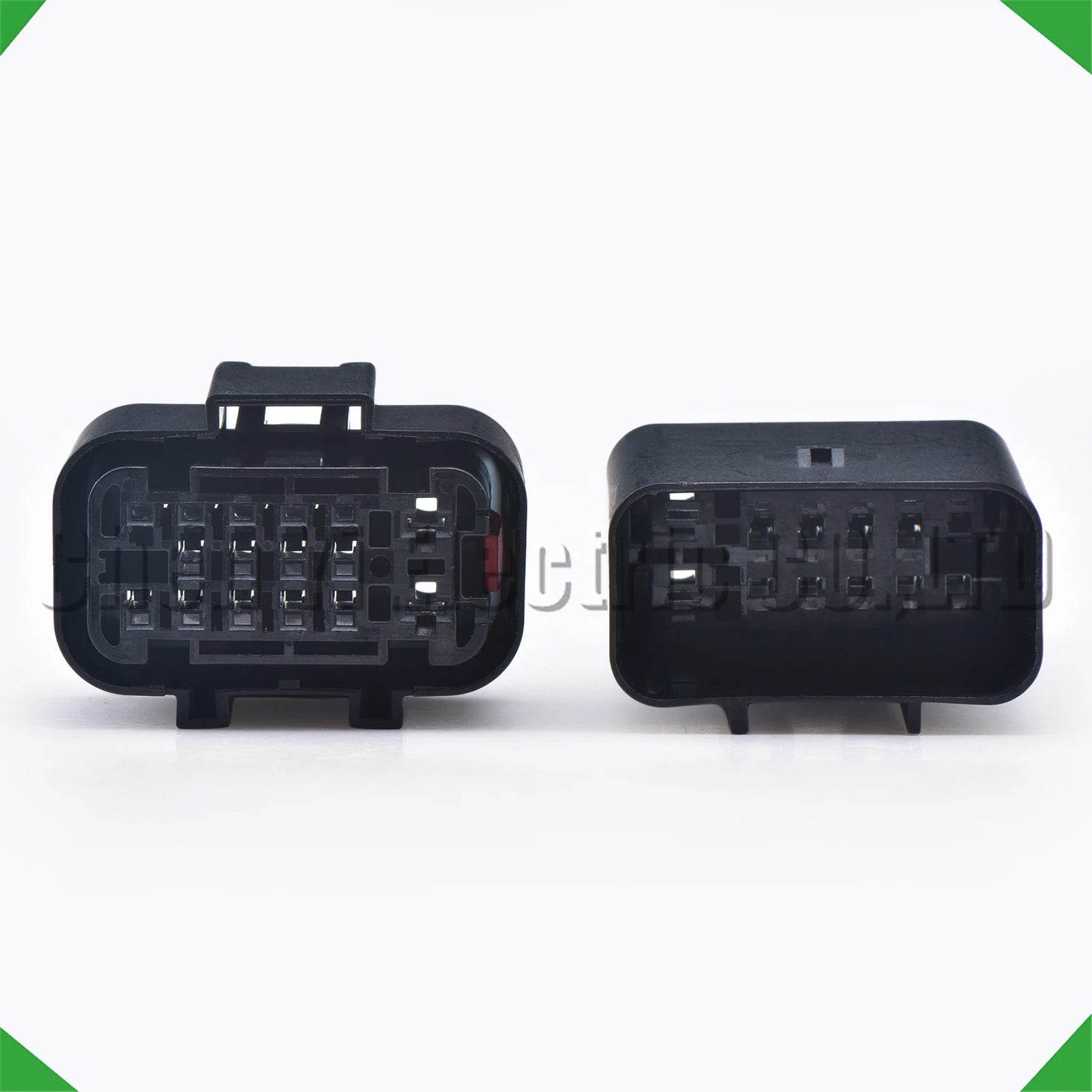 16 pin automotive connector installation for radar sensor and trailer power