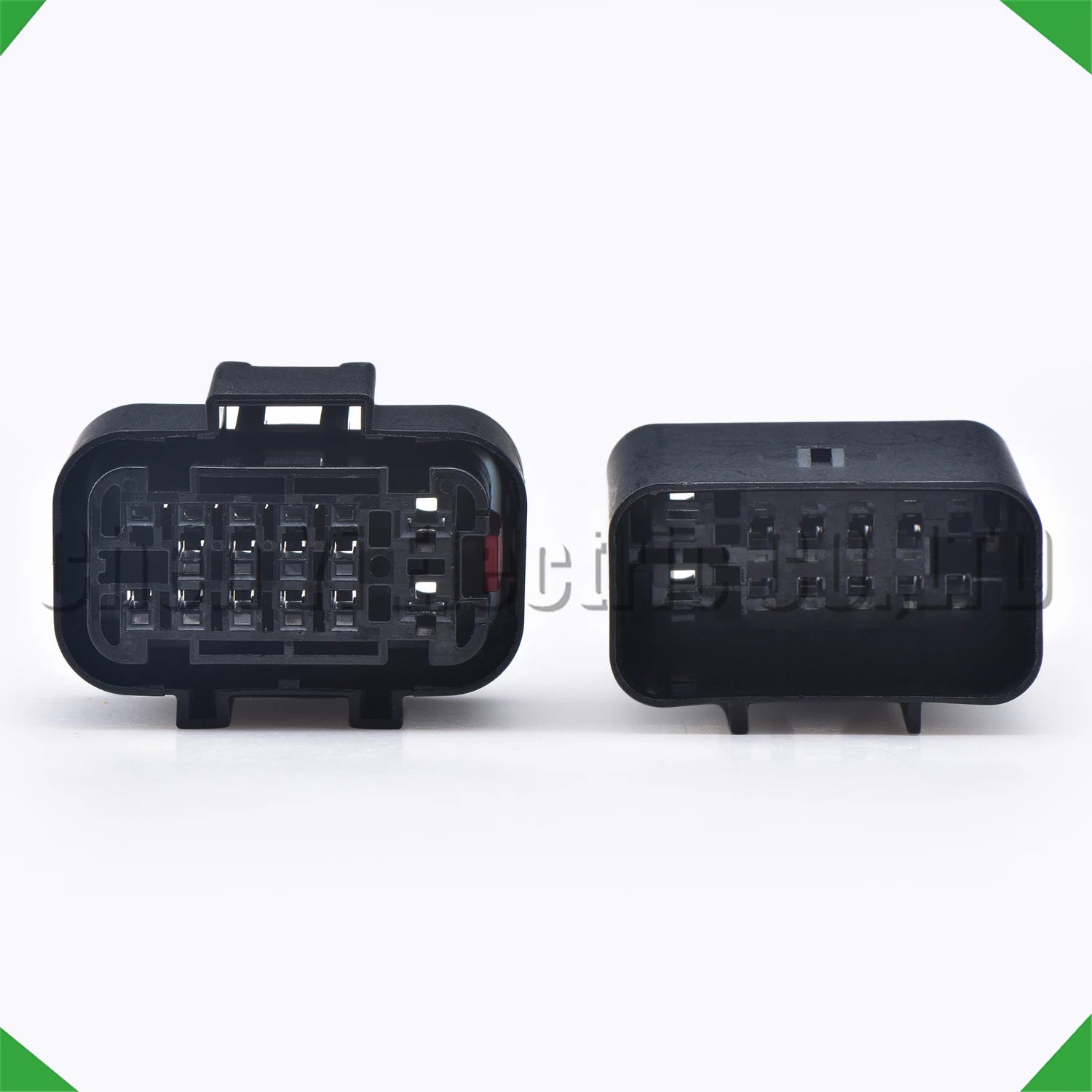 16 pin automotive connector installation for radar sensor and trailer power