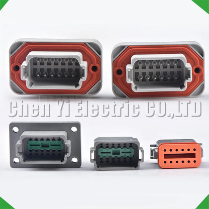 Waterproof automotive electrical connector installation for wire harness repair