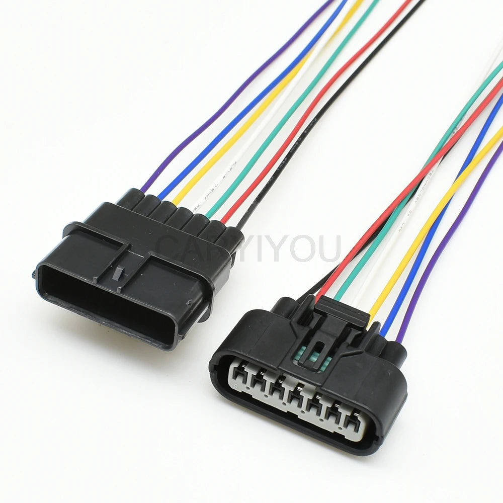 Automotive connector locking structure for DJ7072A DJ70710A series