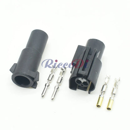 Sealing detail of 2.8mm male female automotive waterproof connector plug