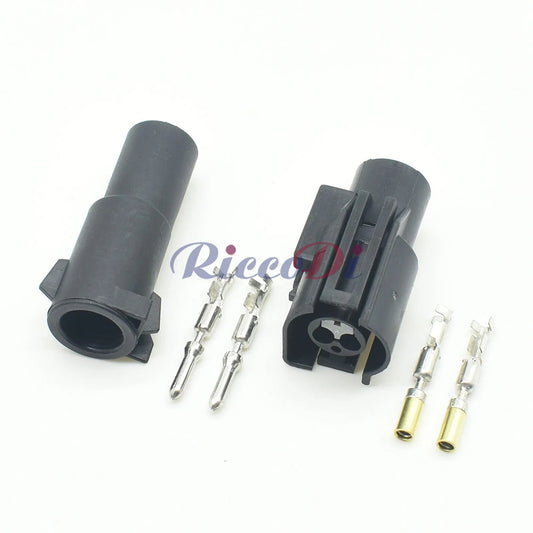 Sealing detail of 2.8mm male female automotive waterproof connector plug