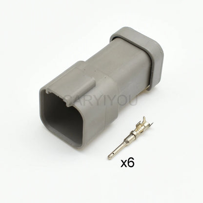 Automotive DT 6 pin Deutsch waterproof female male connector series for Mazda
