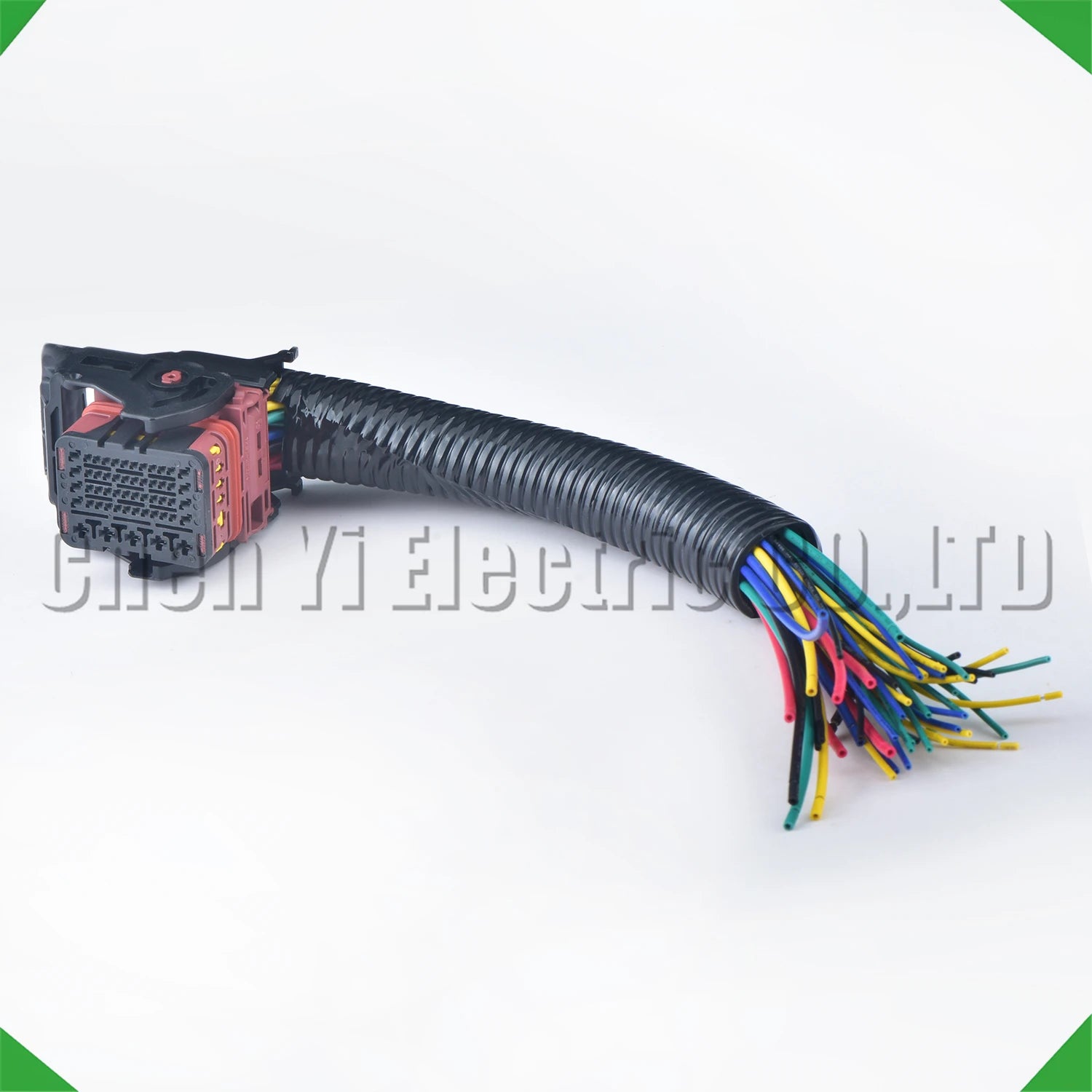 Automotive ECU wire harness connector for John Deere and Peugeot