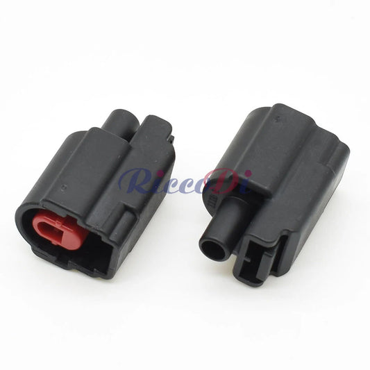 Automotive female waterproof connector showing precise pin and terminal interface for stable electrical connection
