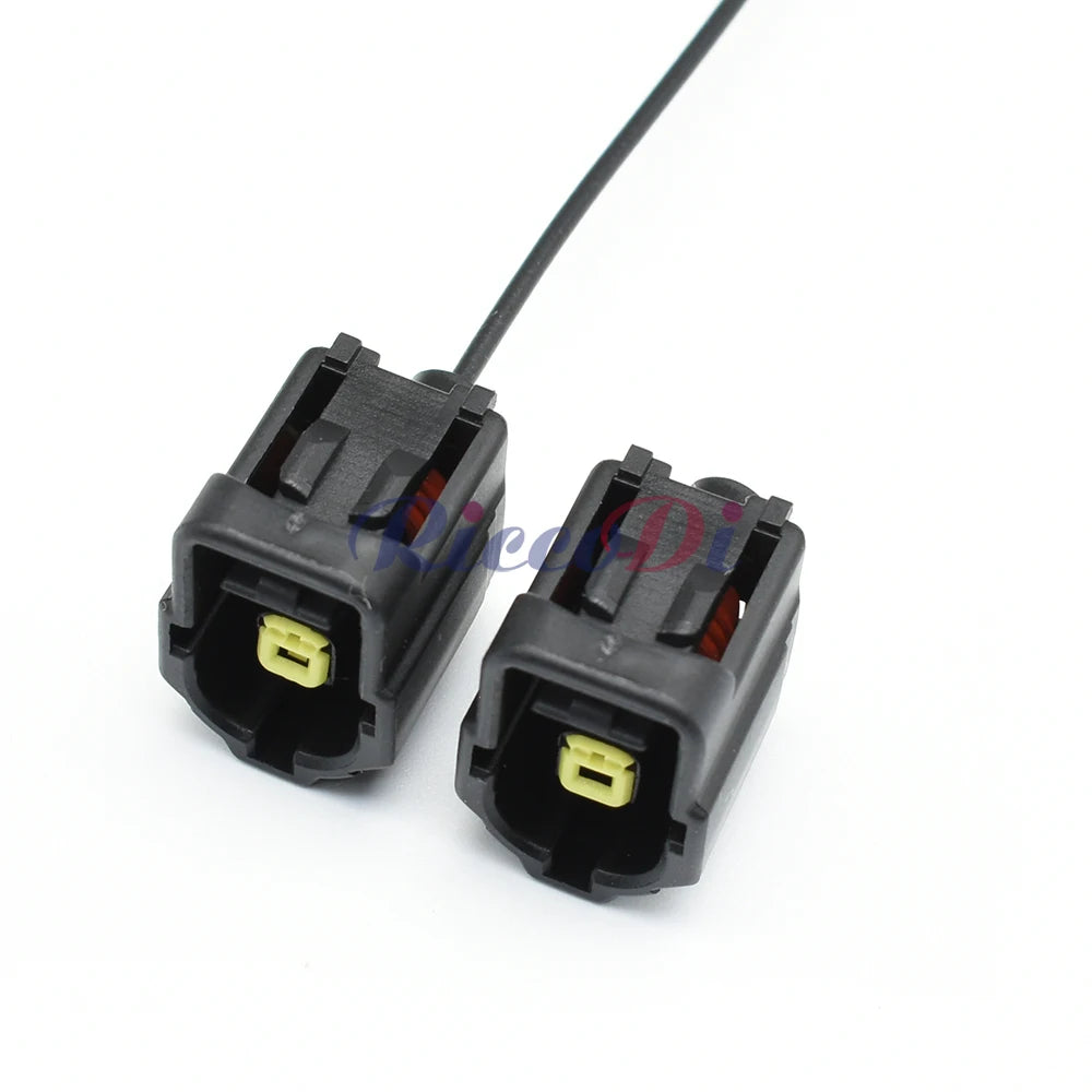 Automotive female socket connector showing precise terminal interface for stable electrical contact